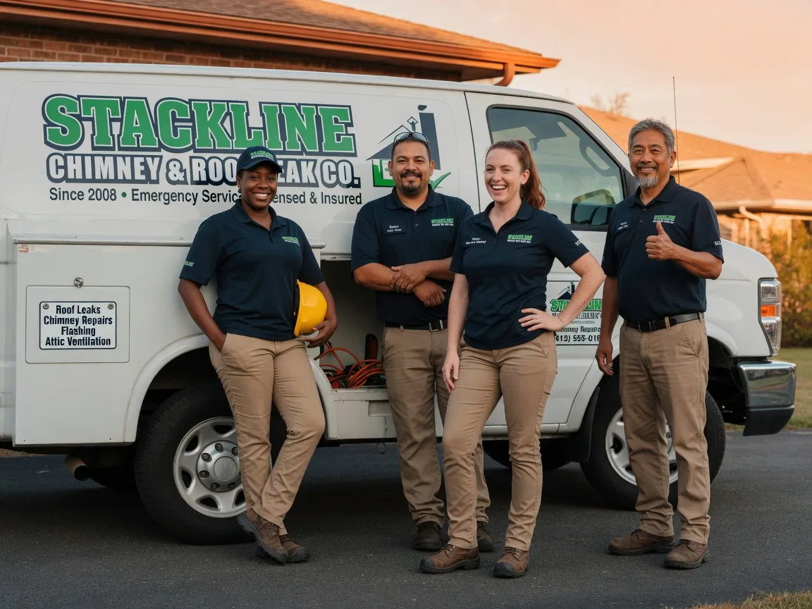 Chimney flashing repair company in Whitmore, CA